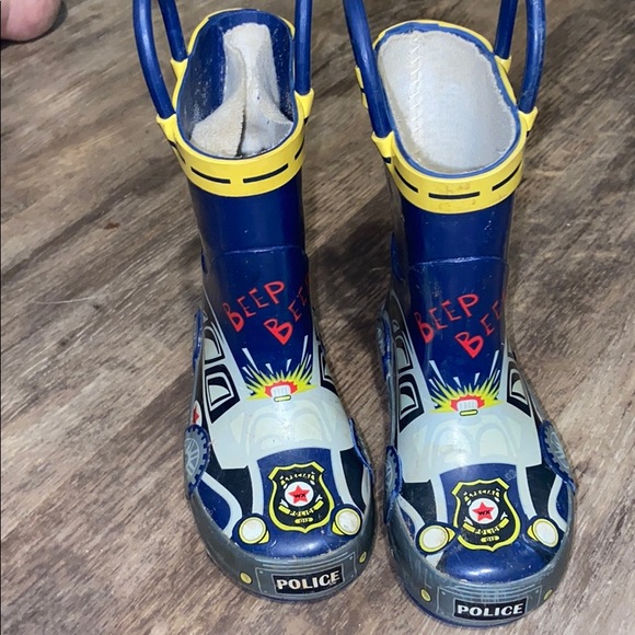 Police rain boots - Picture 2 of 3